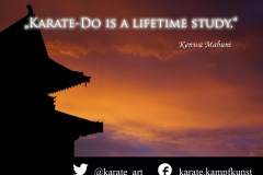 Karate-Do is a lifetime study. Kenwa Mabuni. karate-quote-30 kartequote, karatequotes, quote, quotes