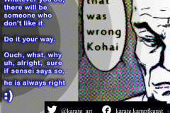 Sensei is always right. karate-quote-44 kartequote, karatequotes, quote, quotes