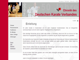 Chronik des deutschen Karateverbandes